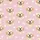 Personalized Pet Photo Pajama Bottoms: Golden Retriever Dog Face & Pink Paw Print Sleepwear Satin Pajamas Set - 4