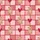 Family Christmas Pajamas: Hand-Drawn Teddy Bear Heart Checkerboard Pattern - Red Pink Long Sleepwear Set Satin Pajamas Set - 4
