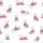 Pet Lover's Pajamas: Cute Poodle-Like Dogs in Pink Watercolor Pattern - Cozy Sleep Set Satin Pajamas Set - 4