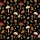 Kids & Toddlers Bamboo Pajamas Set: Whimsical Rust Mushroom & Olive Leaf Design Satin Pajamas Set - 4