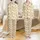 Golden Retriever Christmas Pajamas: Cute Cartoon Dog Mom Dad Print - Soft Stretch Sleep Set Satin Pajamas Set - 1