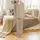 Earth Tone Loungewear: Delicate Toile Floral Vines & Delft Accents - Bamboo Cotton Pajama Set Satin Pajamas Set - 2