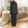 Couples' Personalized Silky Satin Pajamas: Mr. & Mrs. Wedding Ring & Heart Pattern Sleep Set Satin Pajamas Set - 3
