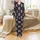 Holiday Enthusiasts' Whimsical Watercolor Christmas Bears Festive Red Santa Hats Navy Green Snowflake Pattern Satin Pajamas Set - 2