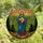 Spiritual Pet Parents' Tiffany Stained Glass Jesus Pug Dog Golden Halo Wildflowers Evergreen Hills Mosaic Stained Glass Suncatcher - KxponvtpCn