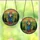Spiritual Pet Parents' Tiffany Stained Glass Jesus Pug Dog Golden Halo Wildflowers Evergreen Hills Mosaic Stained Glass Suncatcher - q6a77E2Zqj