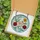 Stained Glass Art Lovers' Edge-to-Edge Tiffany Floral Mosaic Yellow Marigold Pink Carnation White Lily Red Rose Blue Sky Stained Glass Suncatcher - 5
