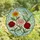 Stained Glass Art Lovers' Edge-to-Edge Tiffany Floral Mosaic Yellow Marigold Pink Carnation White Lily Red Rose Blue Sky Stained Glass Suncatcher - 4