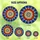 Art Lovers' Glowing Stained Glass Mandala Intricate Radiating Floral Mosaic Red Orange Blue White Stained Glass Suncatcher - 6