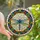Art Enthusiasts' Intricate Stained Glass Dragonfly Amber Blue Teal Violet Tiffany Style Mosaic Stained Glass Suncatcher - v8jtQ_oK5D