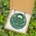 Art Lovers' Intricate Emerald Green Stained Glass Cascading Plant Tendrils Dappled Light Mosaic Stained Glass Suncatcher - 14mUn2zC9H
