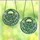 Art Lovers' Intricate Emerald Green Stained Glass Cascading Plant Tendrils Dappled Light Mosaic Stained Glass Suncatcher - WBhF6lPDO9