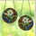 Women's Glowing White Lily Green Pink Copper Stained Glass Art Nouveau Mosaic Stained Glass Suncatcher - 3