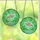 Art Lovers' Vibrant Stained Glass Flamingo Lush Tropical Mosaic Pink Green Yellow Stained Glass Suncatcher - 3