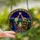 Faithful Art Enthusiasts' Tiffany-Style Nativity Adoration Stained Glass Mosaic, Deep Blue Red Gold Jewel Tones, Radiant Star, Detailed Archway Stained Glass Suncatcher - 56bkAg9Moc
