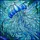 Ocean Enthusiasts' Detailed Tiffany Stained Glass Jellyfish Aquamarine Sapphire Blue Underwater Mosaic Pattern Stained Glass Suncatcher - 7