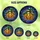 Halloween Enthusiasts' Tiffany Style Jack-o'-lantern Mystical Orange Green Mosaic Pattern Stained Glass Suncatcher - 6