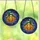 Halloween Enthusiasts' Tiffany Style Jack-o'-lantern Mystical Orange Green Mosaic Pattern Stained Glass Suncatcher - 3