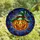 Halloween Enthusiasts' Tiffany Style Jack-o'-lantern Mystical Orange Green Mosaic Pattern Stained Glass Suncatcher - 4