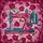 Sewing Enthusiasts' Jewel Tone Tiffany Stained Glass Pink Rose & Teal Sewing Machine Art Stained Glass Suncatcher - 7