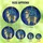 Holiday Enthusiasts' Luminous Cream Llama Tiffany Stained Glass Christmas Tree Winter Night Mosaic Stained Glass Suncatcher - _UfZBCkK54