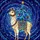 Holiday Enthusiasts' Luminous Cream Llama Tiffany Stained Glass Christmas Tree Winter Night Mosaic Stained Glass Suncatcher - 7