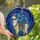 Holiday Enthusiasts' Luminous Cream Llama Tiffany Stained Glass Christmas Tree Winter Night Mosaic Stained Glass Suncatcher - kf24bL0avU