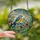 Nature Lovers' Vibrant Tiffany Stained Glass Bluebird Golden Leaves Red Berries Intricate Mosaic Stained Glass Suncatcher - I75GcfNmXS