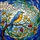 Nature Lovers' Vibrant Tiffany Stained Glass Bluebird Golden Leaves Red Berries Intricate Mosaic Stained Glass Suncatcher - 7