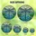 Nature Lovers' Luminous Stained Glass Dragonfly Deep Blue Turquoise Emerald Green Golden Yellow Mosaic Stained Glass Suncatcher - 7E-XkskzZ7