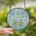 Dreamy Art Adorers' Tiffany-Style Stained Glass Whimsical Childlike Figures Sky Blue Cloud Mosaic Moon Stars Stained Glass Suncatcher - 2