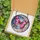 Nature Lovers' Tiffany Stained Glass Butterfly Moon Pink Fuchsia Blue Crystal Mosaic Stained Glass Suncatcher - 5
