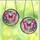 Nature Lovers' Tiffany Stained Glass Butterfly Moon Pink Fuchsia Blue Crystal Mosaic Stained Glass Suncatcher - 3