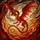 Fantasy Art Lovers' Majestic Dragon Stained Glass Fiery Jewel Tone Mosaic Stained Glass Suncatcher - 7