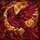 Nature Lovers' Intricate Stained Glass Cardinal Ruby Red Golden Yellow Jewel Tone Mosaic Art Stained Glass Suncatcher - 7