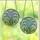 Stained Glass Art Lovers' Tiffany Jewel Tone Forget-Me-Not Floral Mosaic Stained Glass Suncatcher - KVa7m8q-Et