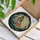 Nature Lovers' Vibrant Tiffany Style Stained Glass Monarch Butterfly Botanical Mosaic in Fiery Orange & Black Stained Glass Suncatcher - 3