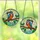 Nature Lovers' Tiffany Stained Glass Kingfisher, Electric Blue & Red-Orange, Emerald Leaves & Aqua Water Mosaic Stained Glass Suncatcher - 3
