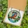 Nature Lovers' Tiffany Stained Glass Kingfisher, Electric Blue & Red-Orange, Emerald Leaves & Aqua Water Mosaic Stained Glass Suncatcher - 5
