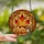 Autumn Lovers' Glowing Tiffany Stained Glass Maple Leaf Fawn Raccoon Forest Mosaic Stained Glass Suncatcher - 2