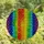 Vibrant Style Seekers' Stained Glass Rainbow Daisy Mosaic Jewel Tone Floral Pattern Stained Glass Suncatcher - 4
