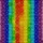 Vibrant Style Seekers' Stained Glass Rainbow Daisy Mosaic Jewel Tone Floral Pattern Stained Glass Suncatcher - 7