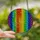 Vibrant Style Seekers' Stained Glass Rainbow Daisy Mosaic Jewel Tone Floral Pattern Stained Glass Suncatcher - 2