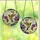 Stained Glass Art Fans' Jewel Tone Hummingbird Tiffany Style Floral Mosaic Ruby Emerald Gold Stained Glass Suncatcher - 5SEbP9cQEo