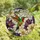 Stained Glass Art Fans' Jewel Tone Hummingbird Tiffany Style Floral Mosaic Ruby Emerald Gold Stained Glass Suncatcher - Ry6ZrADi-8