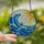 Ocean Enthusiasts' Vibrant Tiffany Stained Glass Crashing Wave Golden Sun Jewel Tone Mosaic Pattern Stained Glass Suncatcher - 2