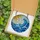 Ocean Enthusiasts' Vibrant Tiffany Stained Glass Crashing Wave Golden Sun Jewel Tone Mosaic Pattern Stained Glass Suncatcher - 5