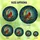Nature Lovers' Vibrant Red Cardinal Pine Branch Tiffany Stained Glass Mosaic Celestial Crescent Moon Jewel Tones Stained Glass Suncatcher - bfiqj80uPR