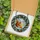 Nature & Winter Art Lovers' Vibrant Stained Glass Red Squirrel Winter Forest Candle Jewel Tones Pattern Stained Glass Suncatcher - 5