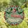 Christmas Art Collectors' Tiffany Style Stained Glass Flamingo Bathtub Mosaic Ruby Red Emerald Green Stained Glass Suncatcher - 4